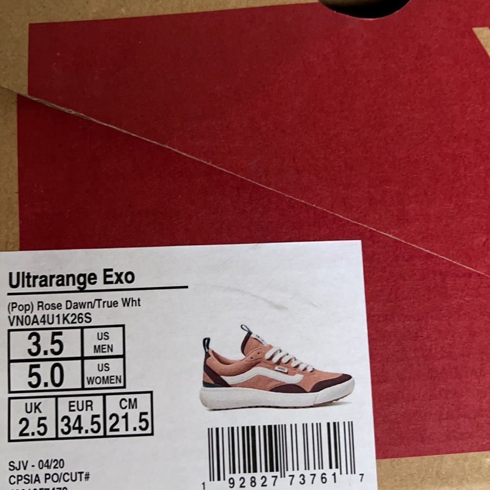 Vans Ultrarange Exo Pop Rose Dawn/True White WMNS - Picture 14 of 16
